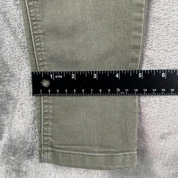 Democracy Jeans Womens 4 Green Skinny Mid Rise Stretch Ab Technology Pants - Picture 10 of 11